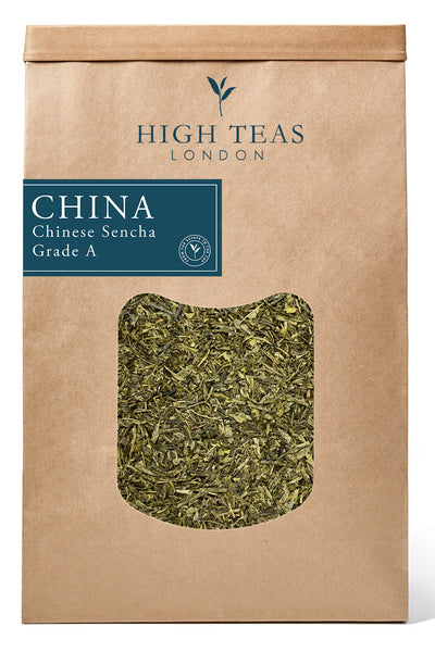 Chinese Sencha Grade A-500g-Loose Leaf Tea-High Teas