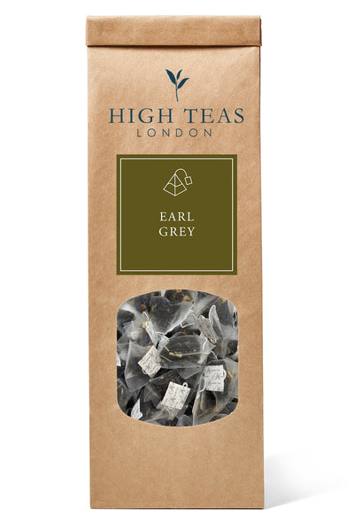 Earl Grey (Pyramid Bags)-20 pyramids-Loose Leaf Tea-High Teas