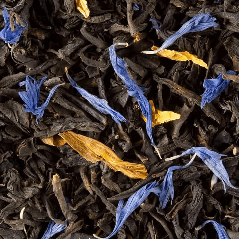 Dammann Freres, The Noir Jardin Bleu (100g Tin)-Loose Leaf Tea-High Teas