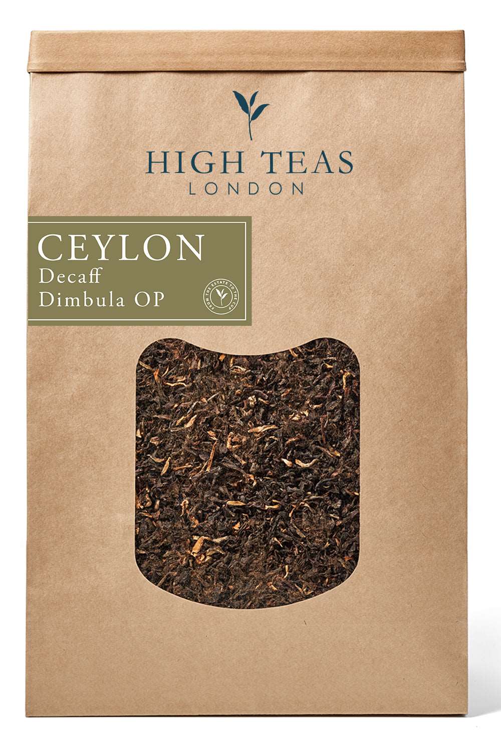 Decaff English Breakfast (Dimbula OP)-500 grams-Loose Leaf Tea-High Teas