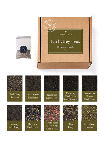 Earl Grey Tea Sample Box (10 x 15g)-Loose Leaf Tea-High Teas