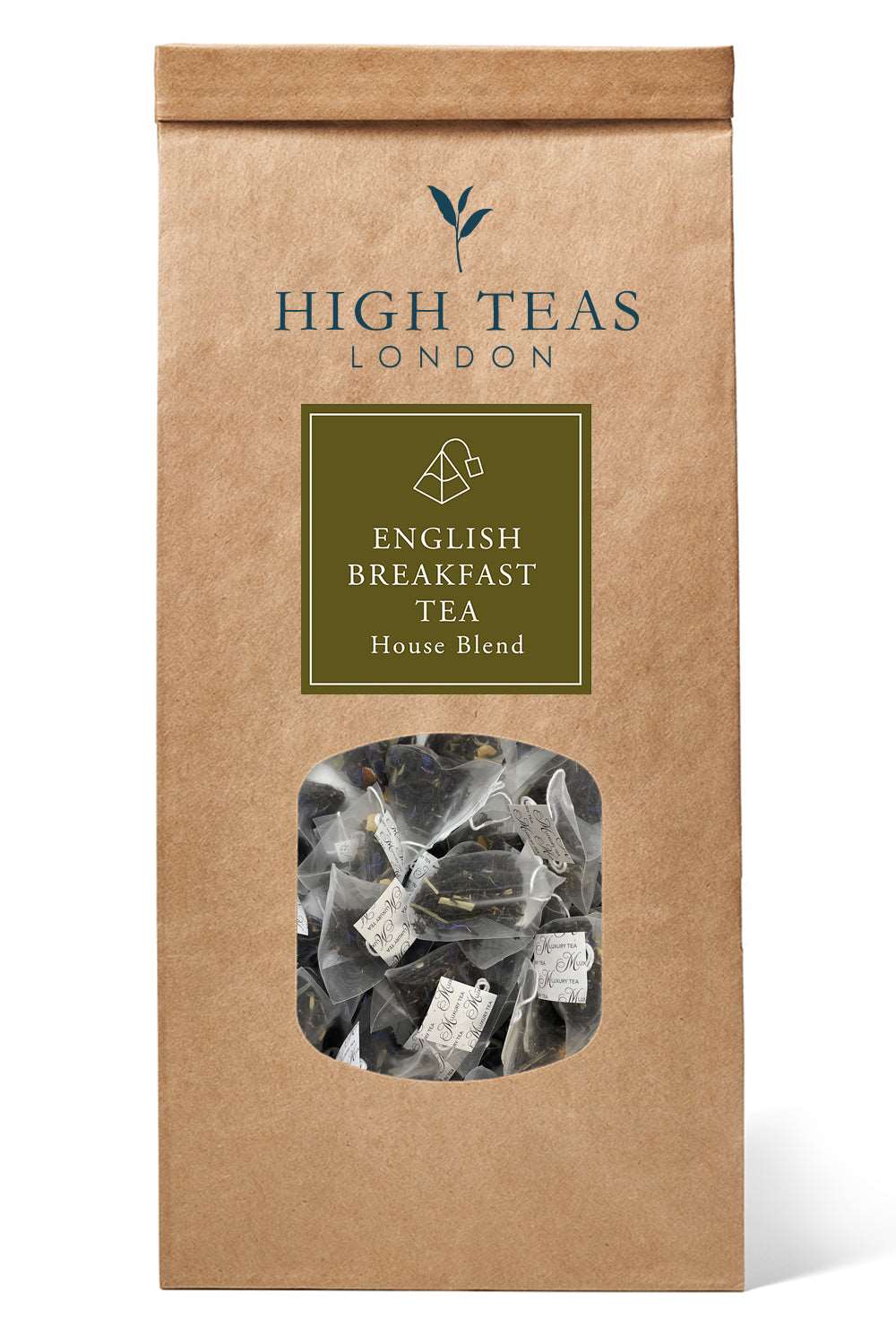 English Breakfast (pyramid bags)-Loose Leaf Tea-High Teas