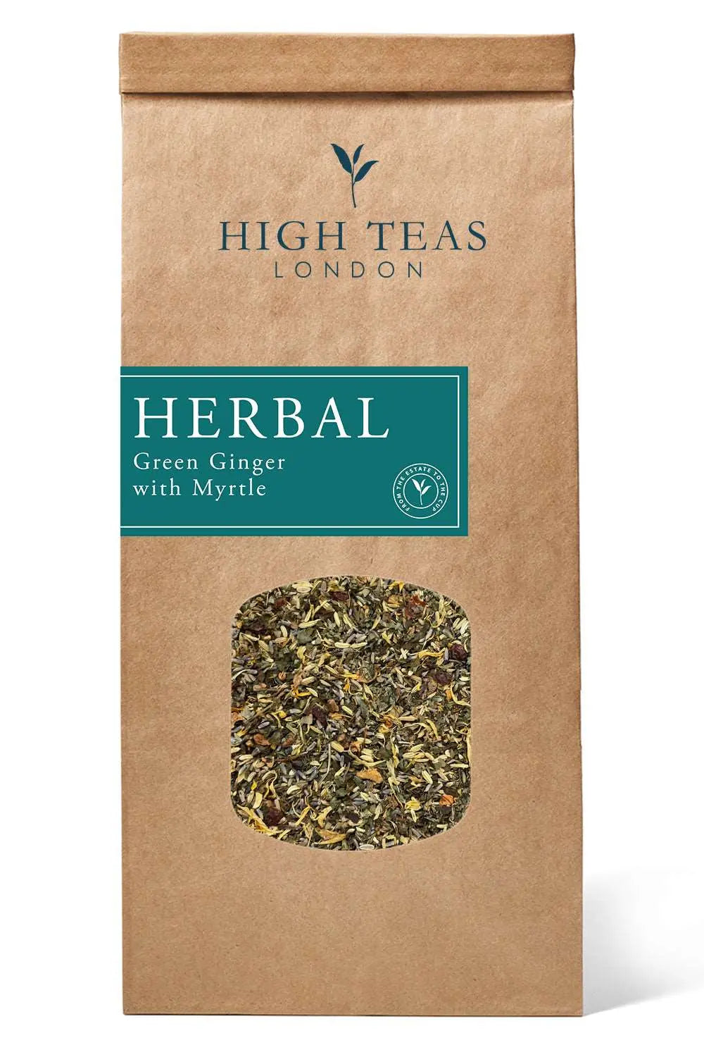 Green Ginger with Myrtle Tea | High Teas London | Loose Leaf Tea