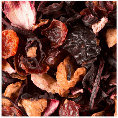 Dammann Freres, Carcadet Nuit D'ete (20 Crystal Sachets)-Loose Leaf Tea-High Teas