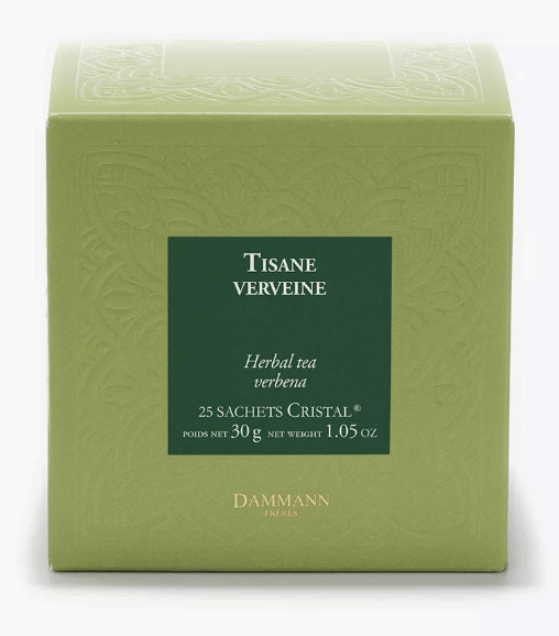 Dammann Freres, Verveine herbal tea (25 Cristal Sachets)