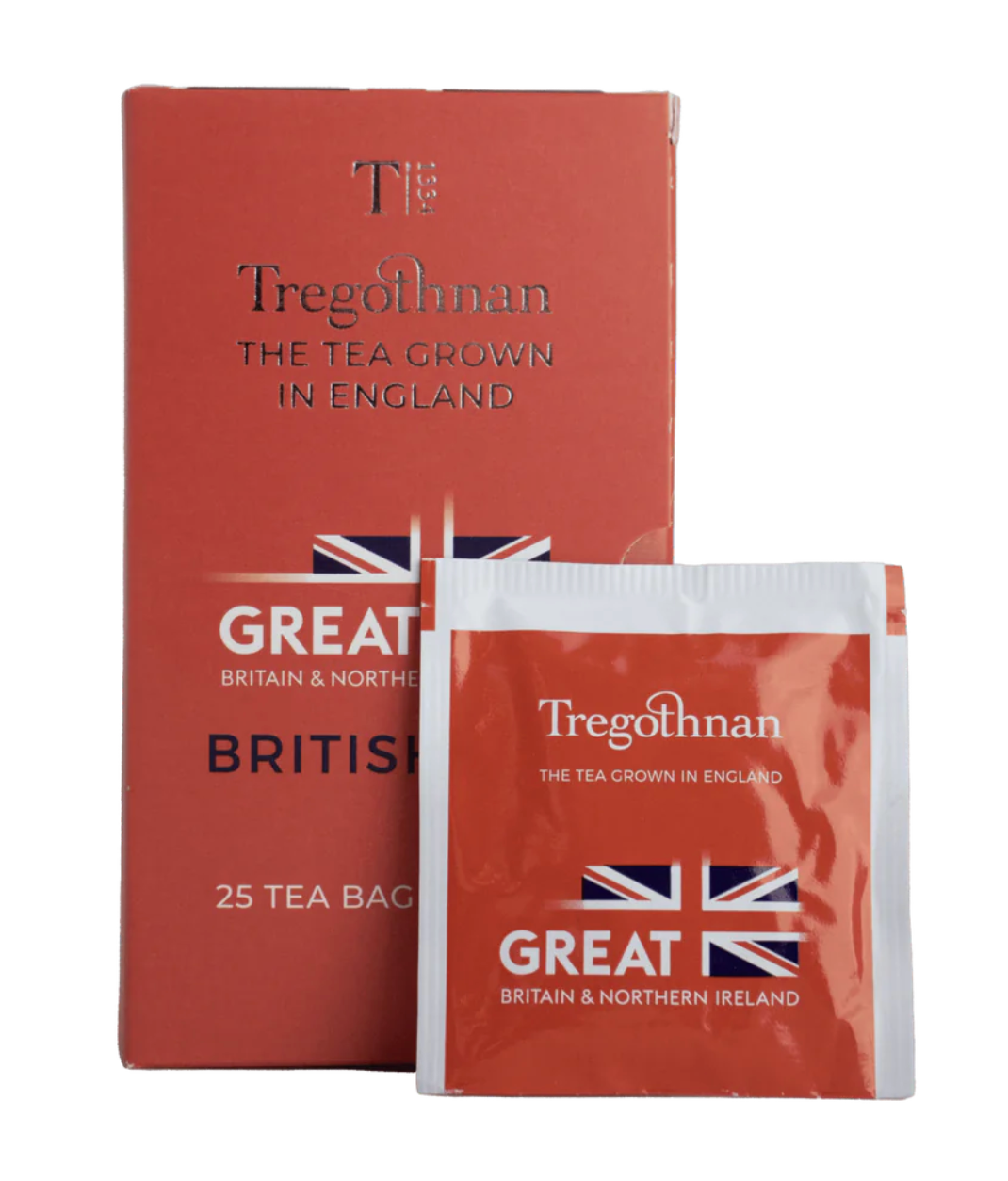 Tregothnan British Tea, Great British, Sachet box