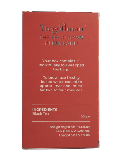 Tregothnan British Tea, Great British, Sachet box