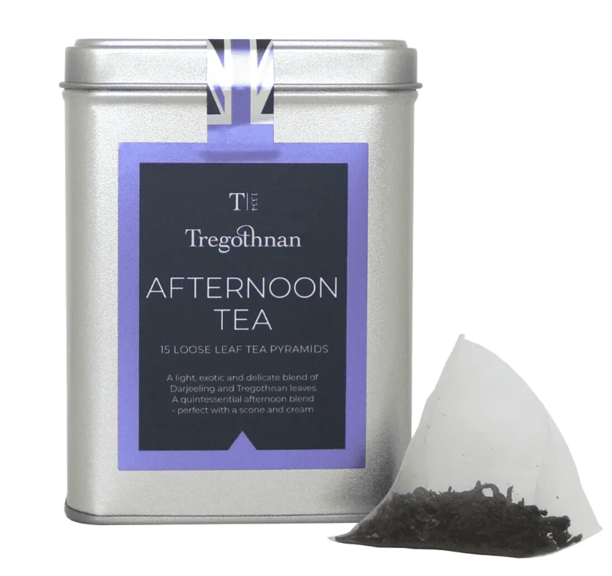 Tregothnan British Tea, Afternoon tea, 15 pyramid bags