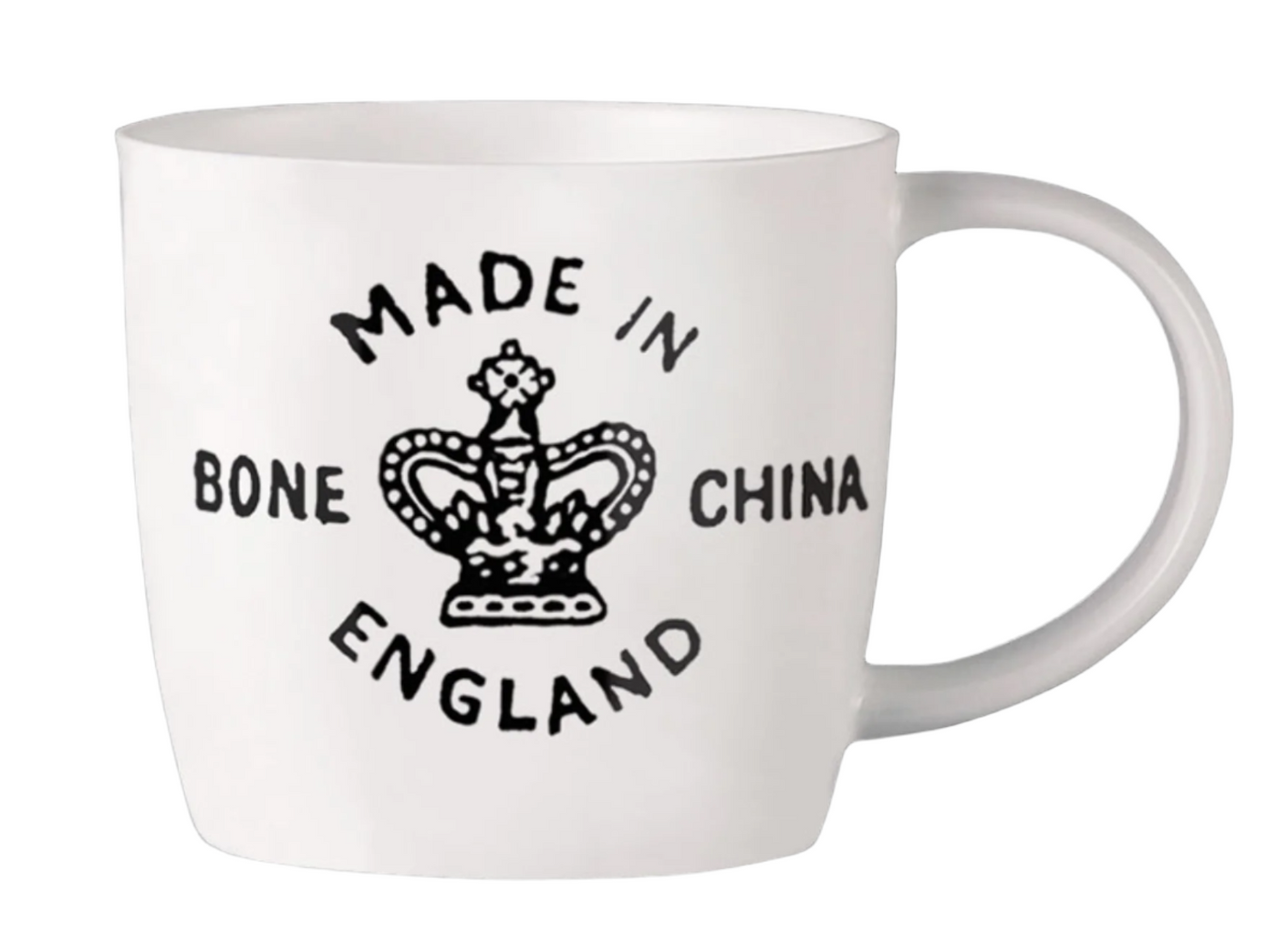 Bone China Mug White Stamp