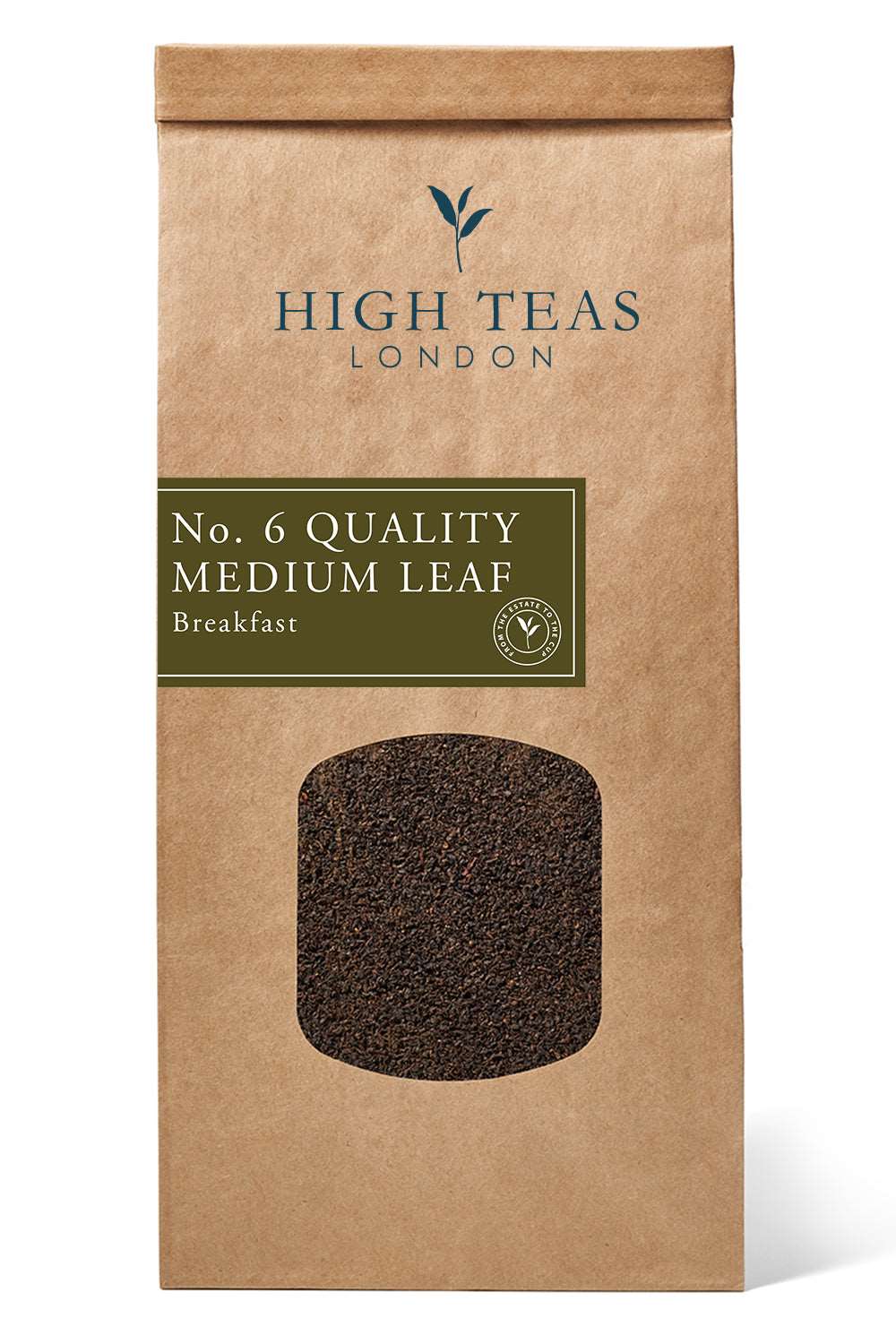 English Breakfast Blend no.6. "Quality Medium Leaf"-250g-Loose Leaf Tea-High Teas