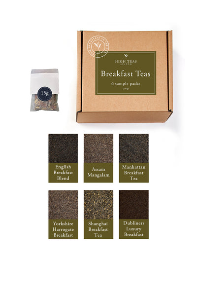 Breakfast Tea Mini Sample Box (6 x 15g)-Loose Leaf Tea-High Teas