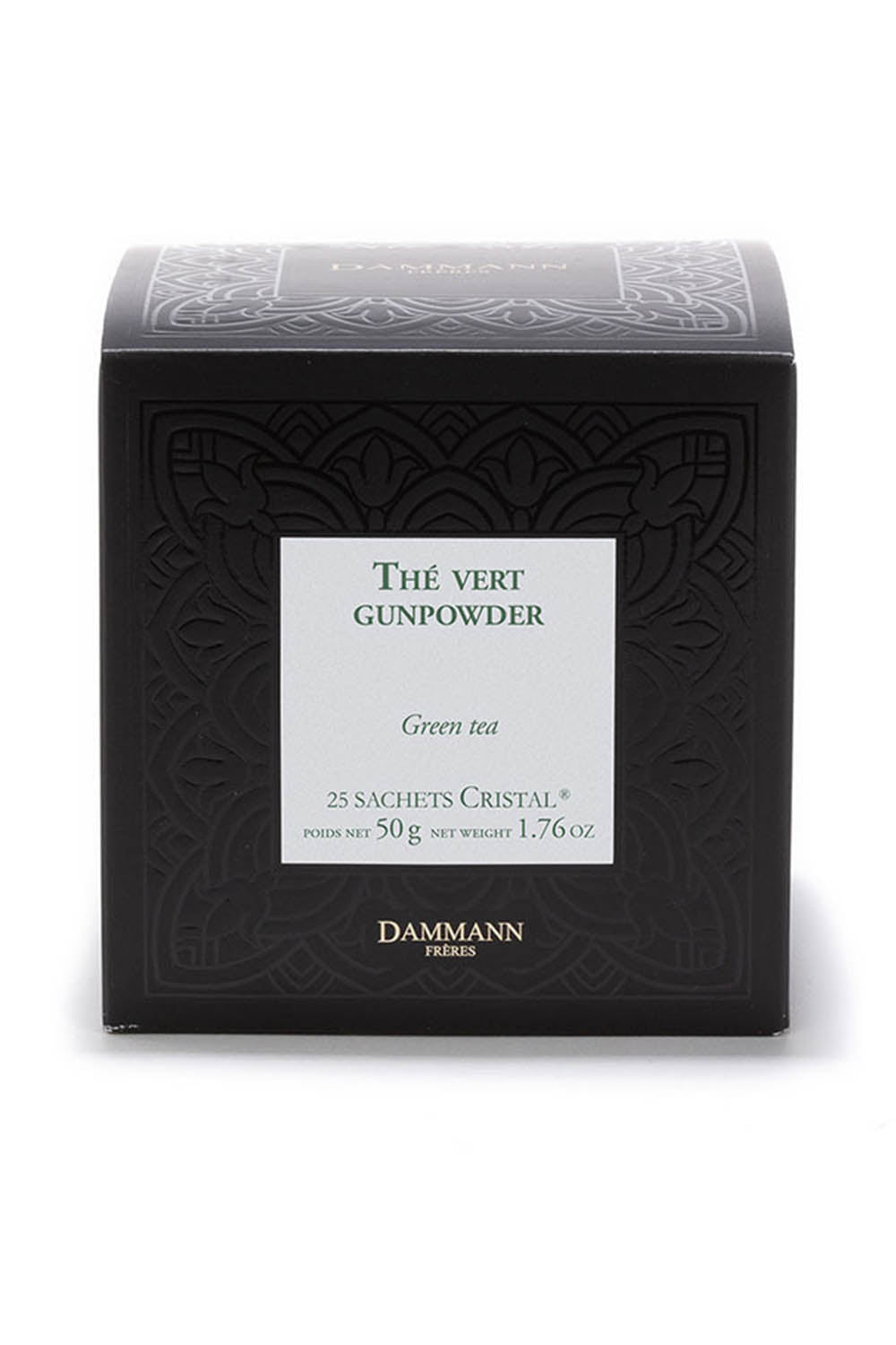 Dammann Freres, Gunpowder (25 Cristal Sachets)-Loose Leaf Tea-High Teas