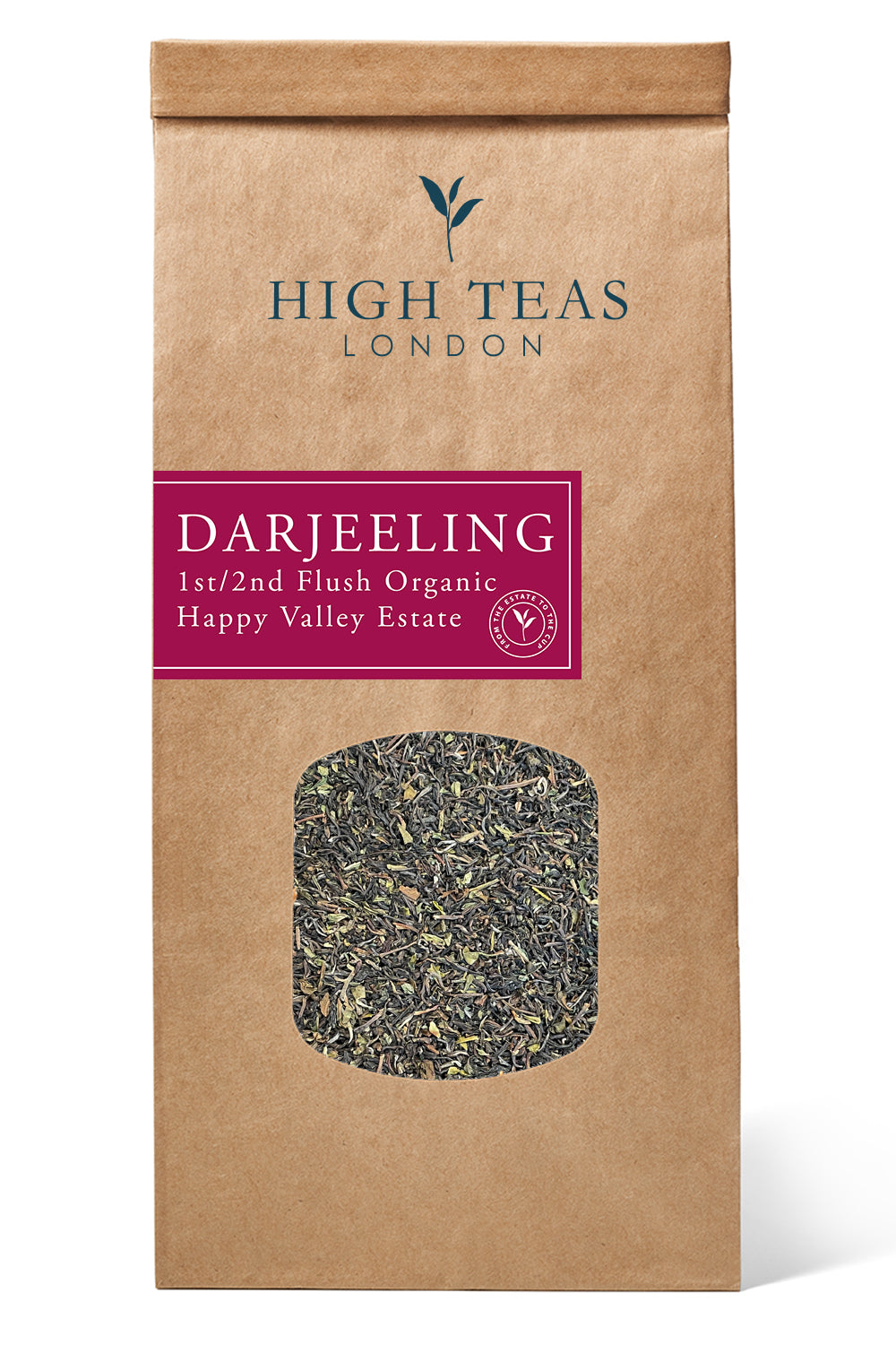 Darjeeling - 1st/2nd Flush Blend Organic FTGFOP1, Happy Valley Estate-250g-Loose Leaf Tea-High Teas