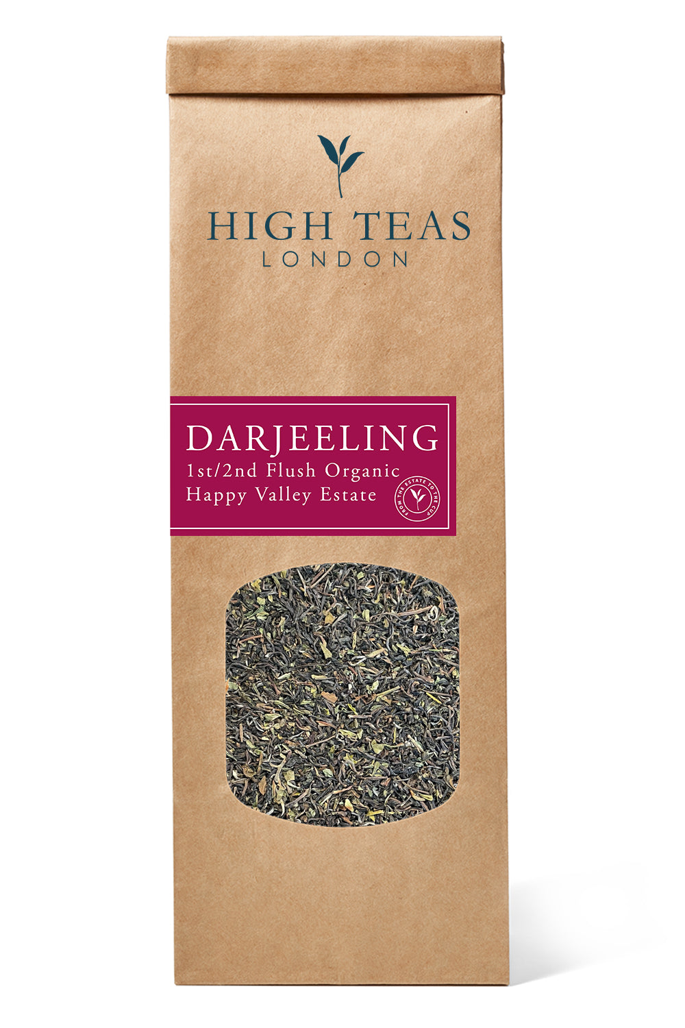 Darjeeling - 1st/2nd Flush Blend Organic FTGFOP1, Happy Valley Estate-50g-Loose Leaf Tea-High Teas