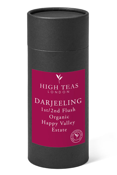 Darjeeling - 1st/2nd Flush Blend Organic FTGFOP1, Happy Valley Estate-150g gift-Loose Leaf Tea-High Teas