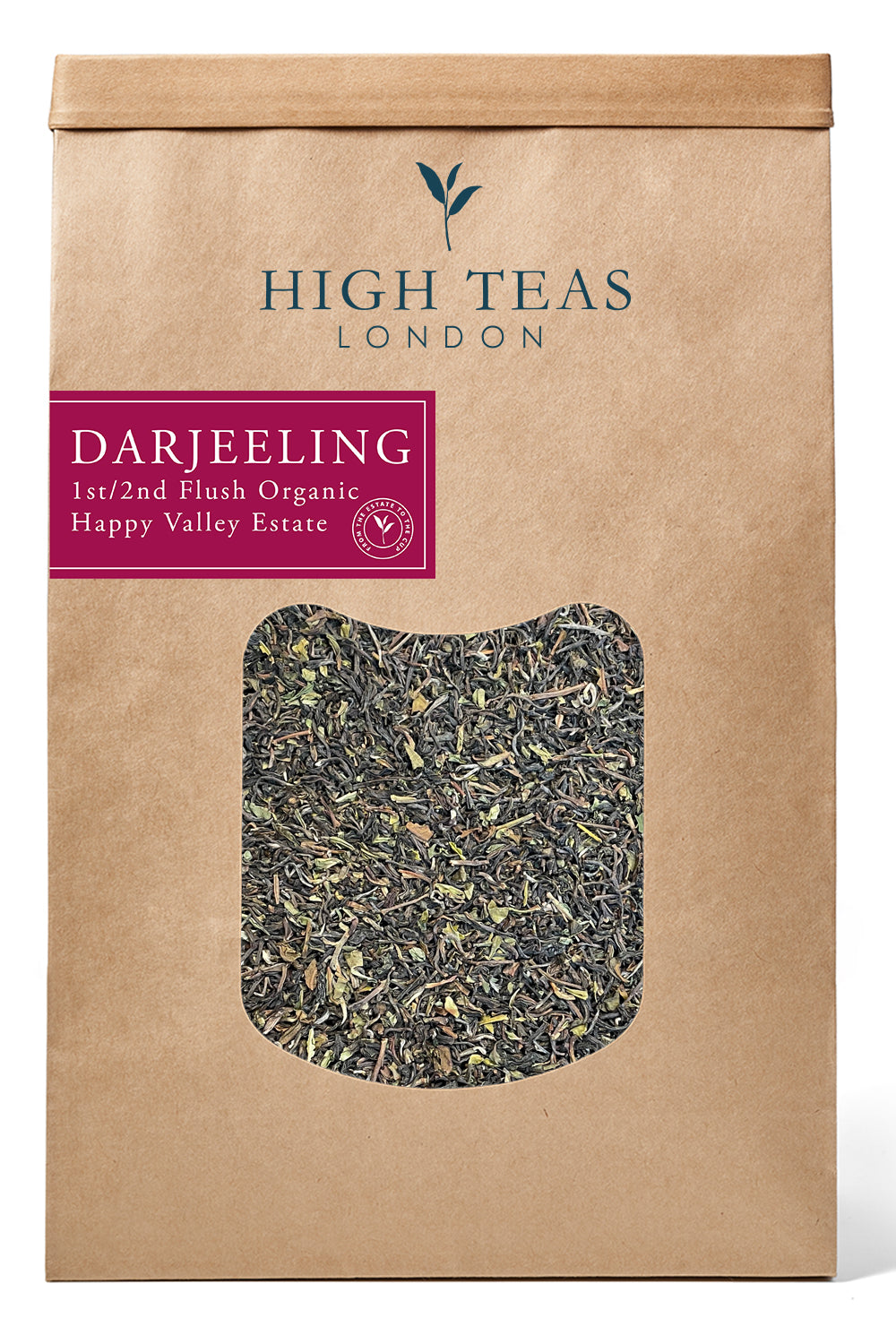 Darjeeling - 1st/2nd Flush Blend Organic FTGFOP1, Happy Valley Estate-500g-Loose Leaf Tea-High Teas