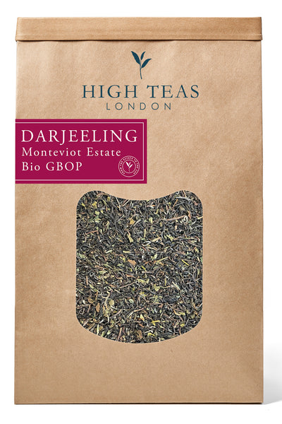 Darjeeling 2nd Flush Monteviot Estate Bio GBOP "Unscented Afternoon Selection"-500g-Loose Leaf Tea-High Teas