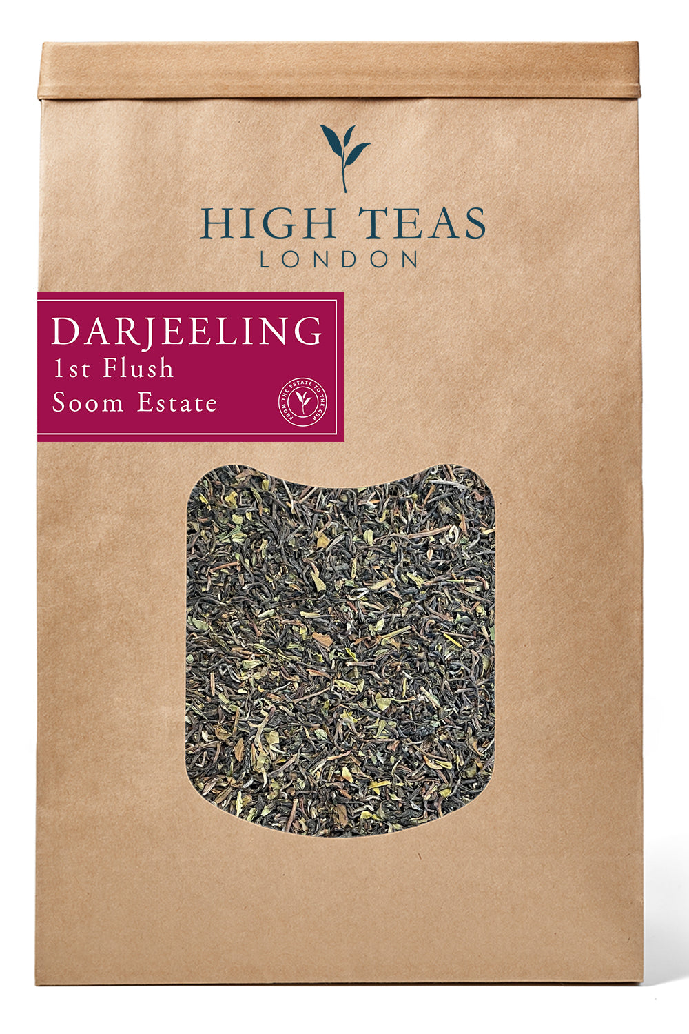 Darjeeling, Soom Estate 1st Flush Organic TGFOP1-500g-Loose Leaf Tea-High Teas