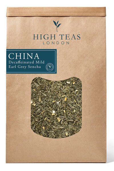 Decaffeinated Mild Earl Grey Sencha-500g-Loose Leaf Tea-High Teas