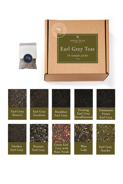 Earl Grey Tea Sample Box (10 x 15g)-Loose Leaf Tea-High Teas