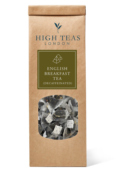 Decaf English Breakfast (pyramid bags)-20 pyramids-Loose Leaf Tea-High Teas