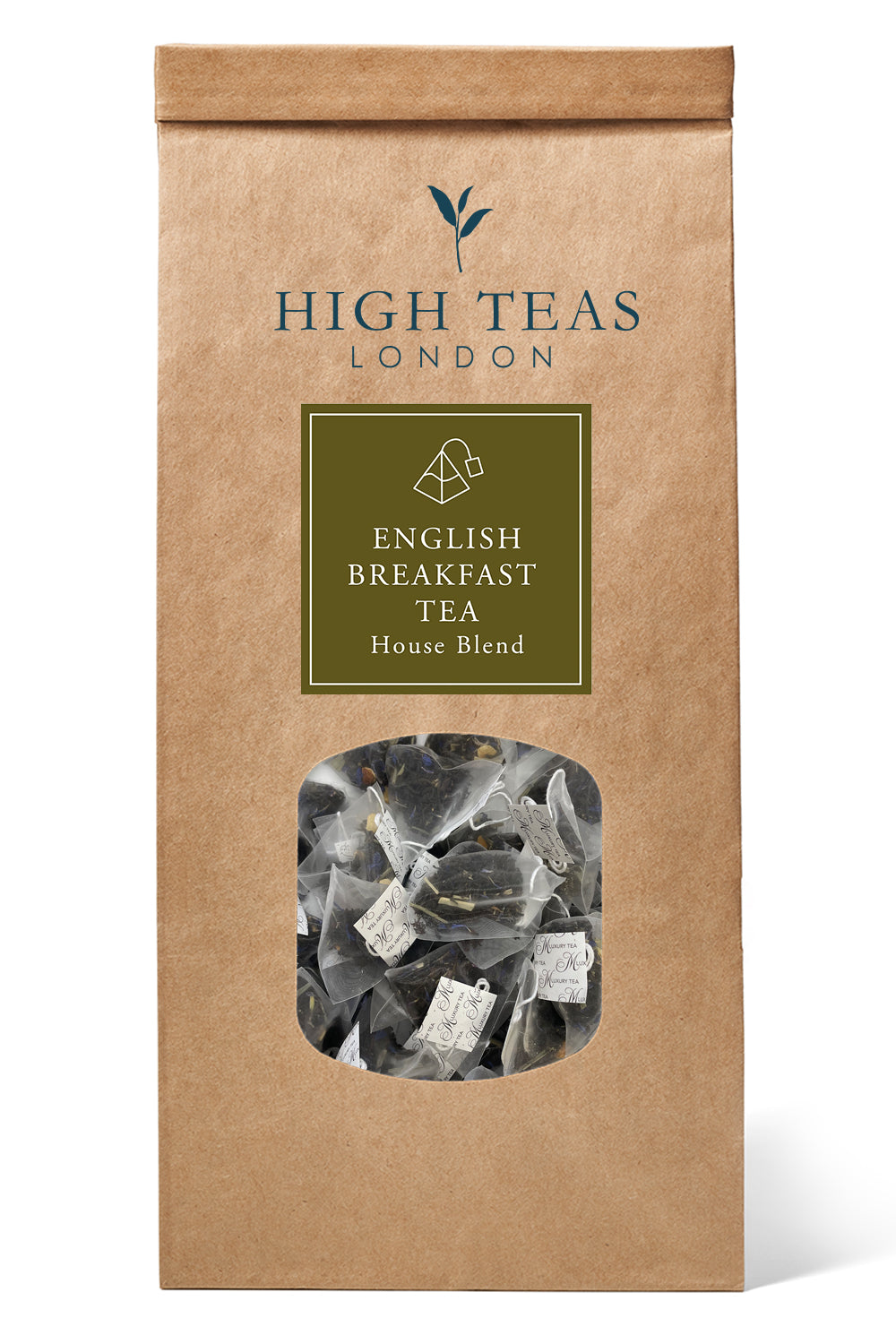Our English Breakfast Tea House Blend (pyramid bags) High Teas
