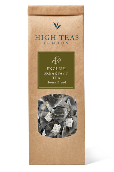 Our English Breakfast Tea - House Blend (pyramid bags)-20 pyramids-Loose Leaf Tea-High Teas