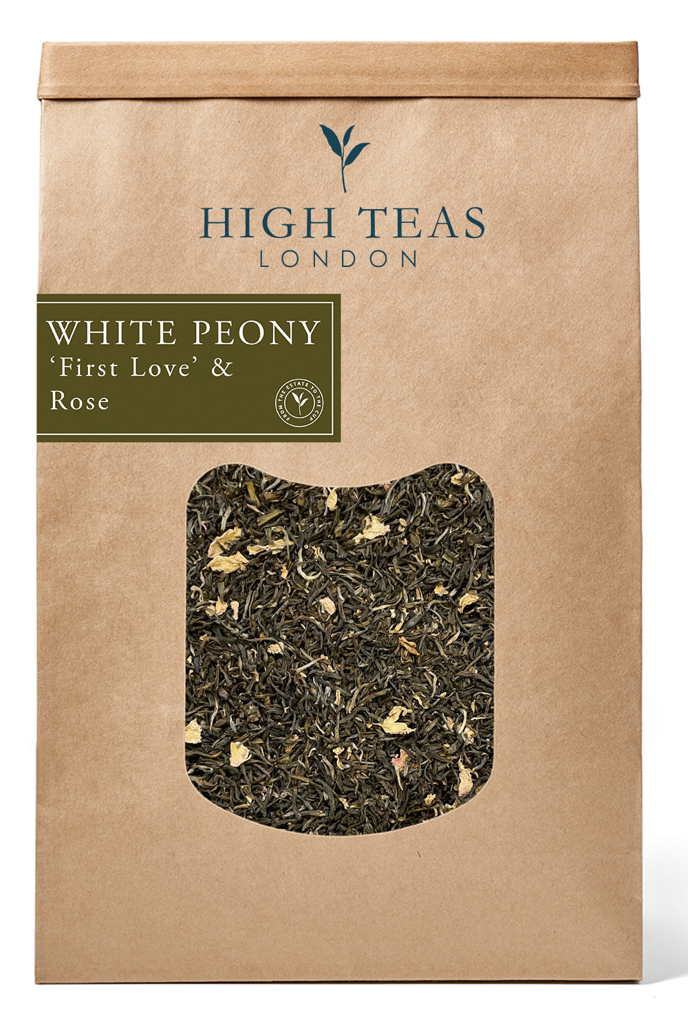 White Peony with Rose Petals aka First Love-500g-Loose Leaf Tea-High Teas