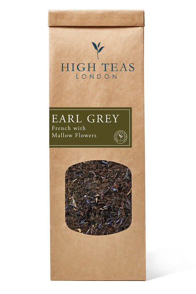 French Earl Grey - With Blue Mallow Flowers-50g-Loose Leaf Tea-High Teas