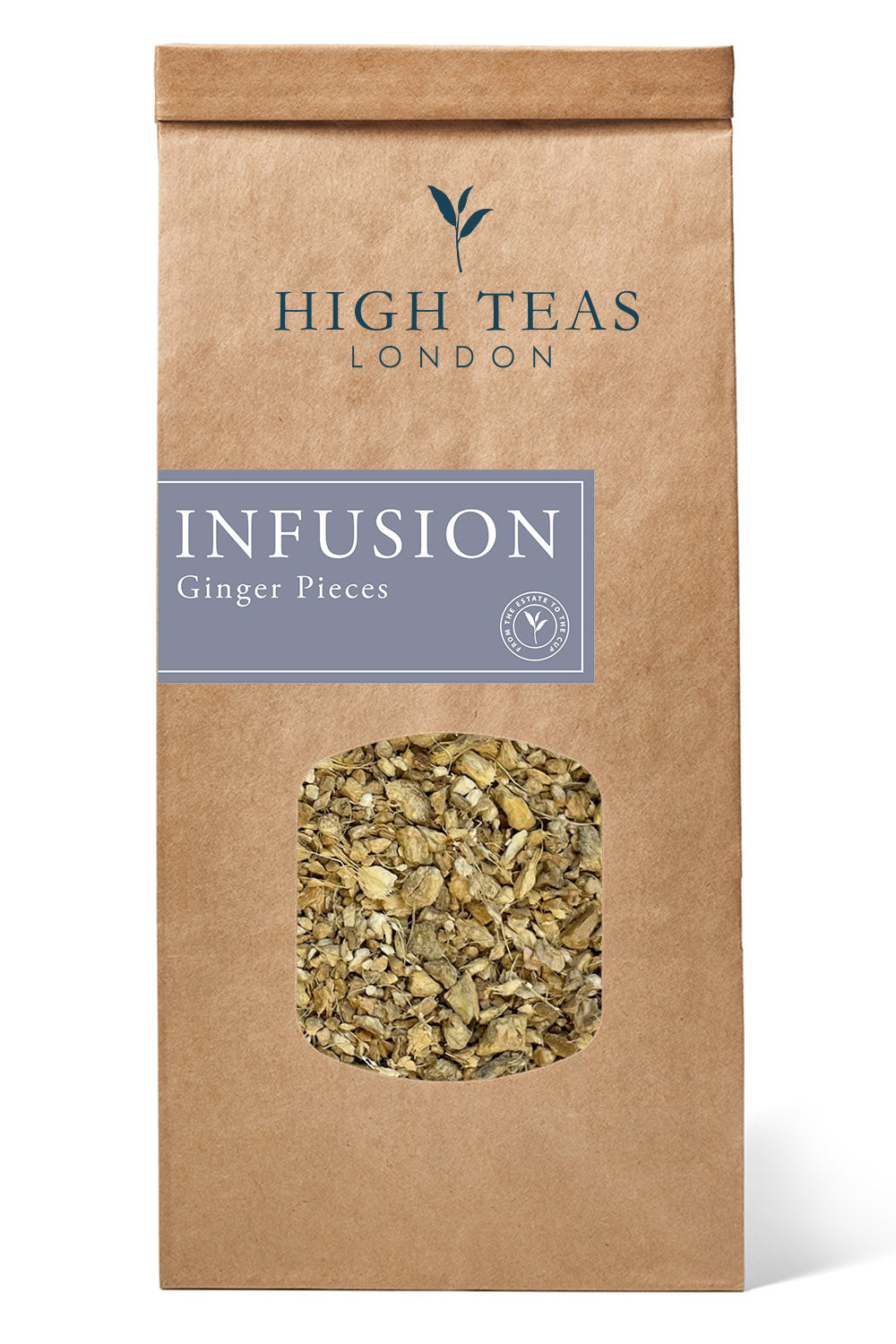 Ginger Pieces Infusion-250g-Loose Leaf Tea-High Teas