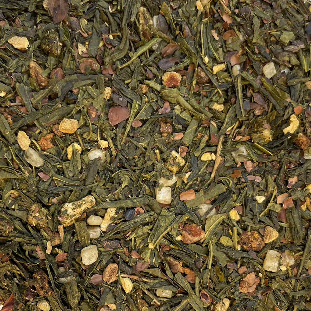 Green Tea with Chocolate Cake, Pear & Ginger-Loose Leaf Tea-High Teas