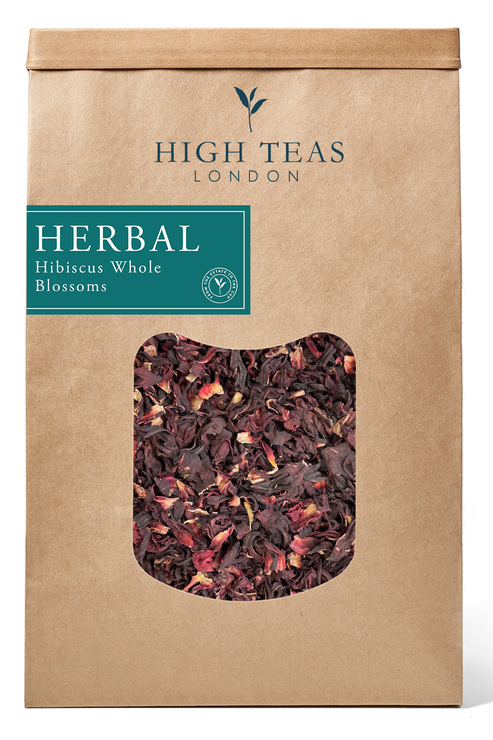 Khartoum Hibiscus Whole Blossoms-500g-Loose Leaf Tea-High Teas