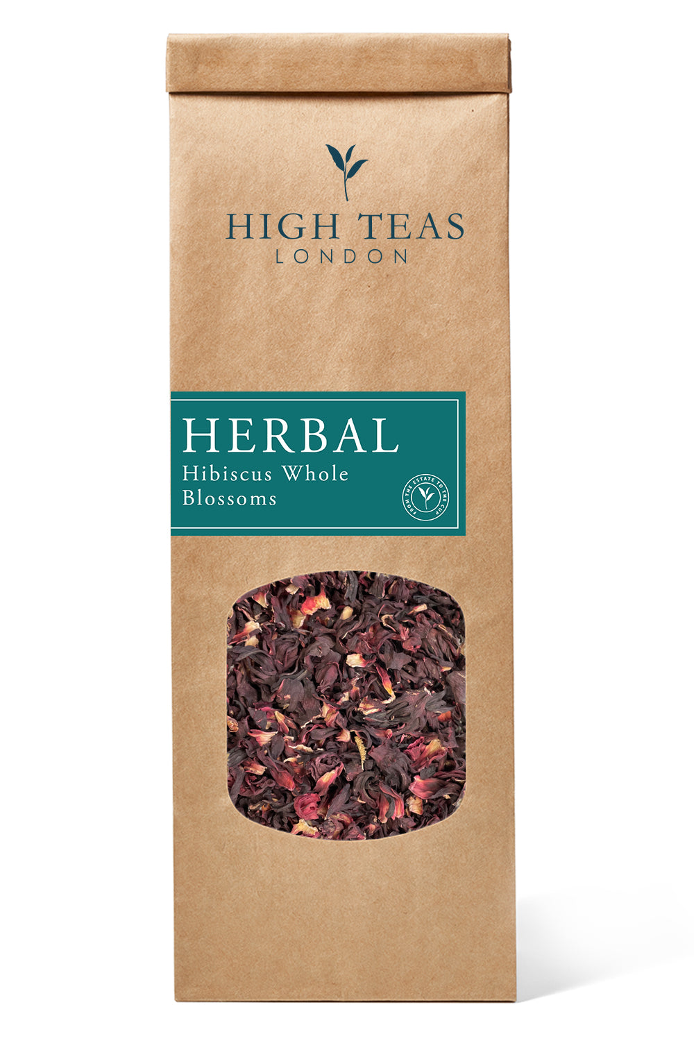 Khartoum Hibiscus Whole Blossoms-50g-Loose Leaf Tea-High Teas