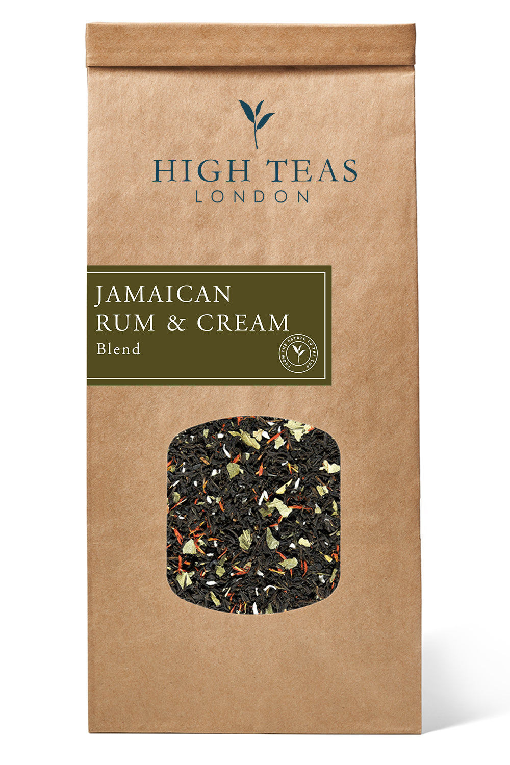 Black Loose Leaf Tea With Jamaican Rum and Cream