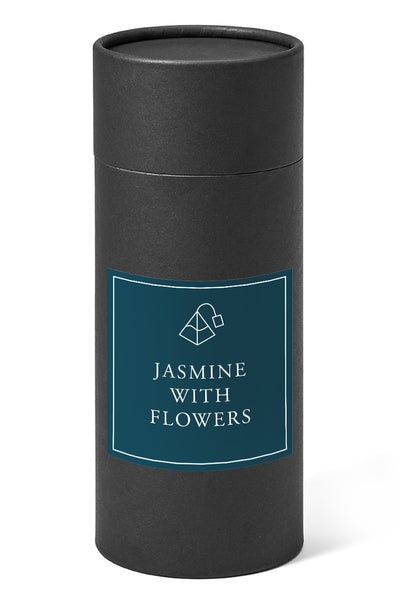Jasmine with Flowers (pyramid bags)-40 pyramids gift-Loose Leaf Tea-High Teas