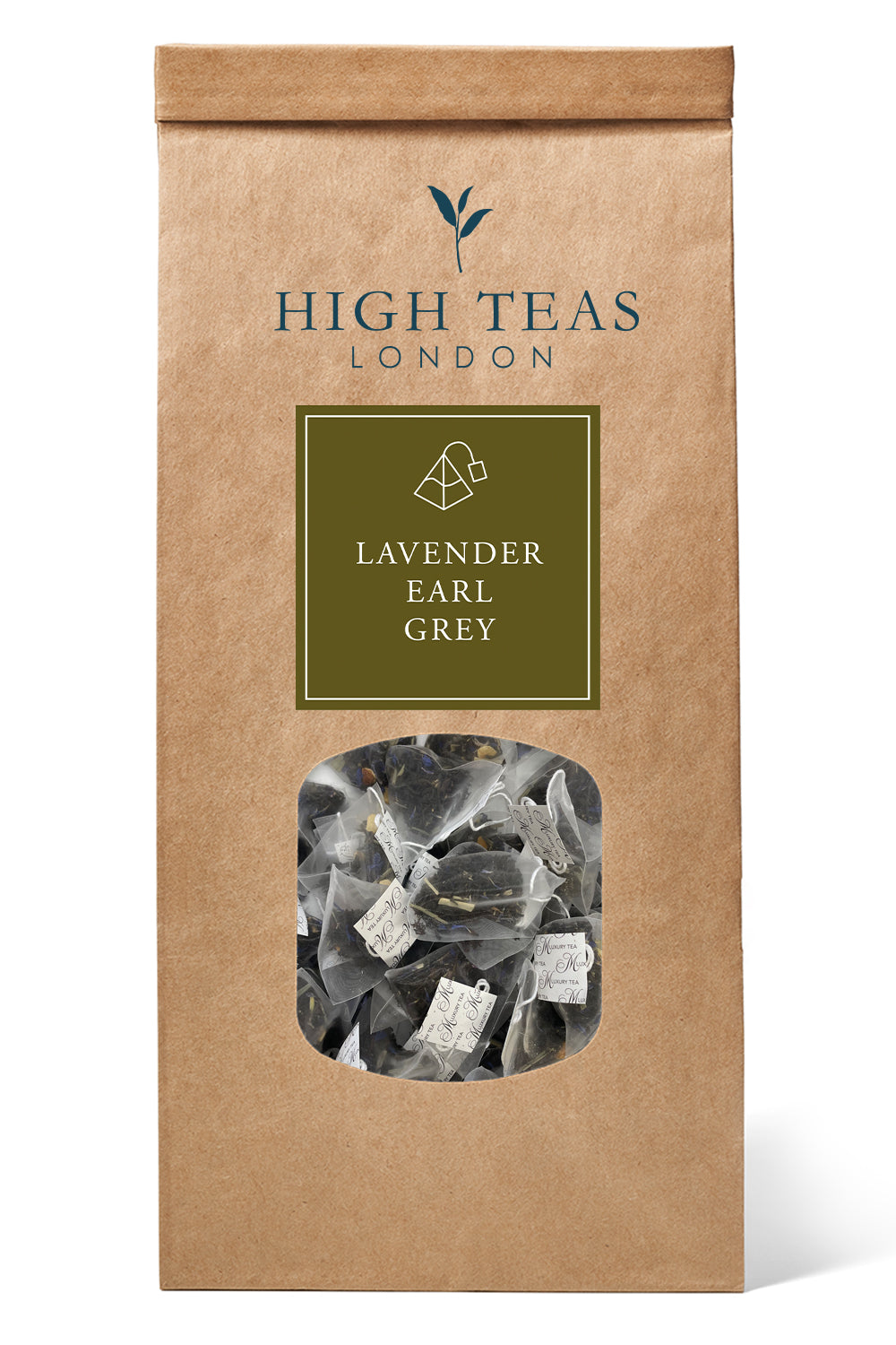 Lavender Earl Grey (pyramid bags)-60 pyramids-Loose Leaf Tea-High Teas