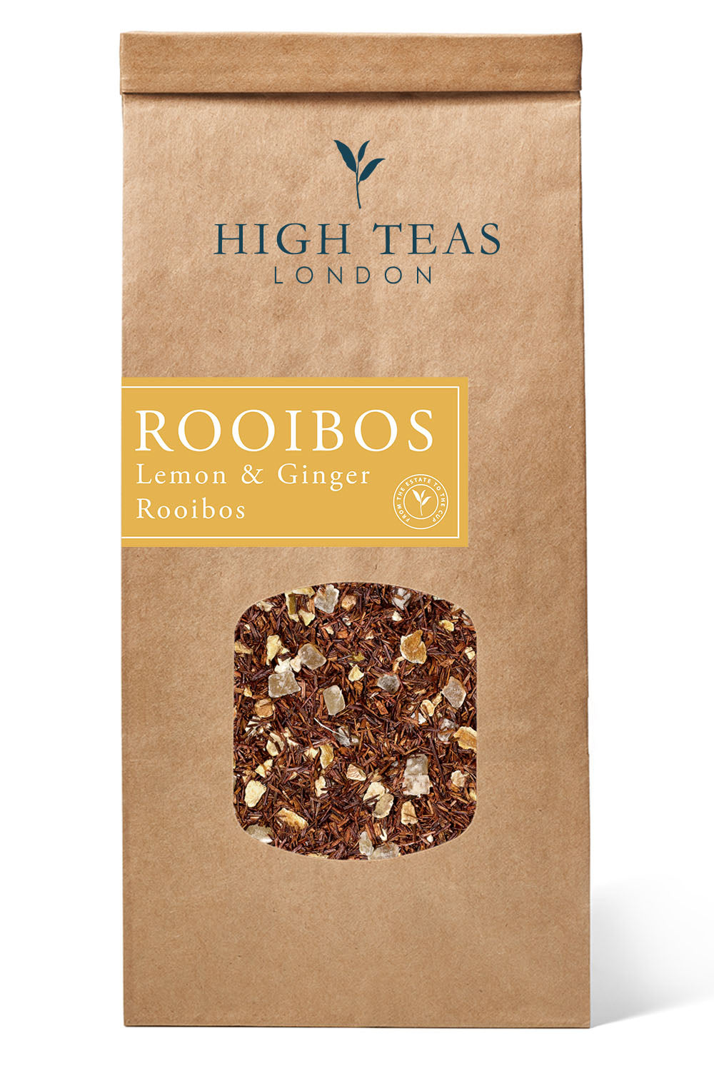 Lemon & Ginger Rooibos-250g-Loose Leaf Tea-High Teas
