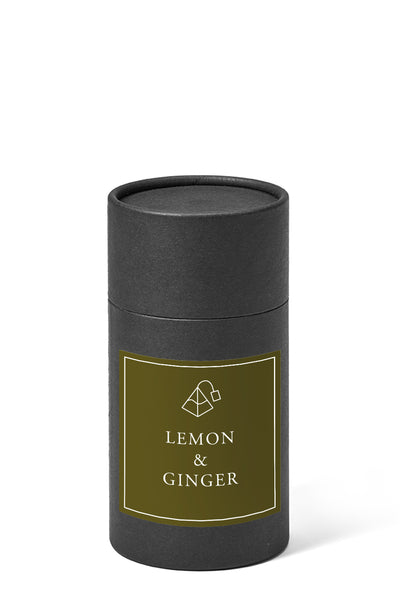 Lemon & Ginger Infusion (pyramid bags)-15 pyramids gift-Loose Leaf Tea-High Teas
