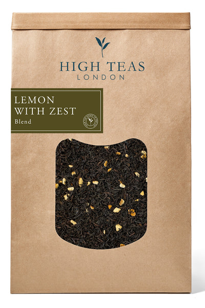 Lemon Black Tea with peel-500g-Loose Leaf Tea-High Teas