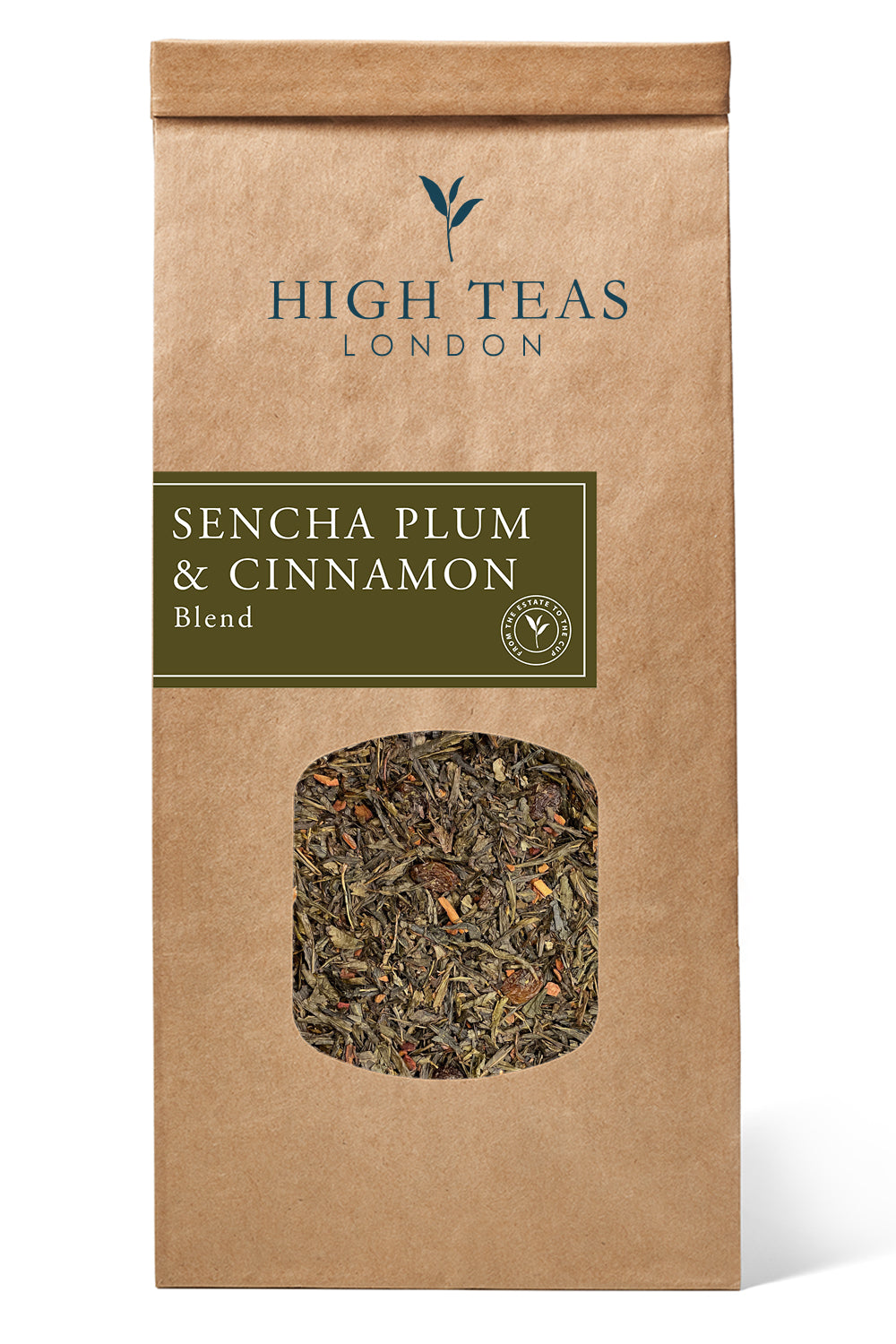 Sencha Plum and Cinnamon-250g-Loose Leaf Tea-High Teas