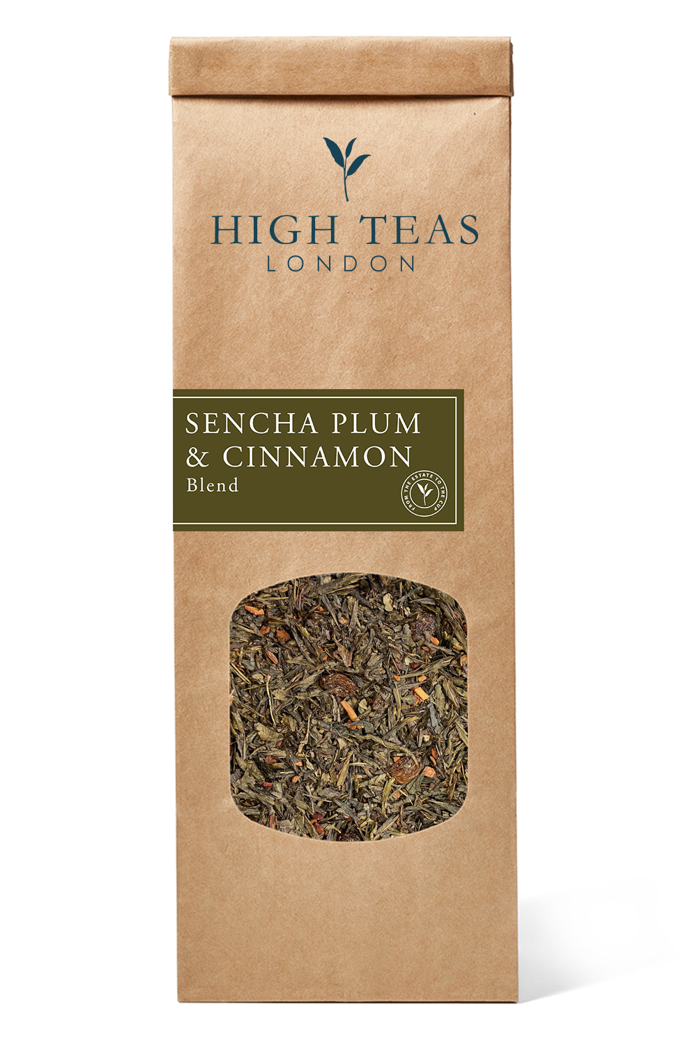 Sencha Plum and Cinnamon-50g-Loose Leaf Tea-High Teas