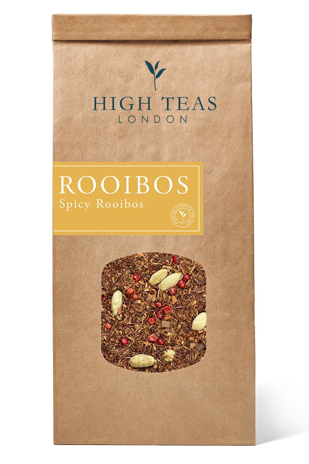 Spicy Rooibos Loose Leaf Herbal Tea | High Teas London