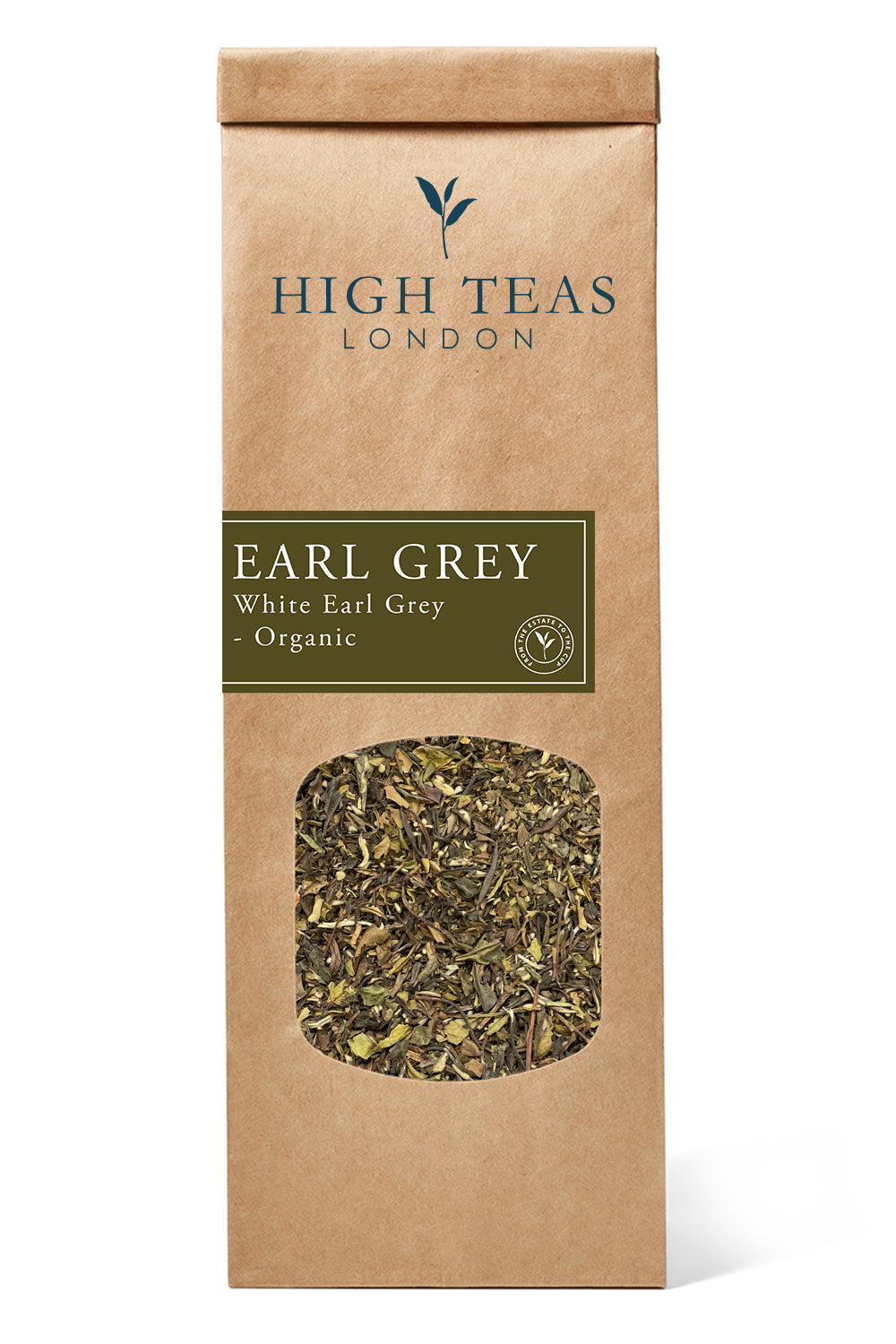 White Earl Grey - Organic-50g-Loose Leaf Tea-High Teas