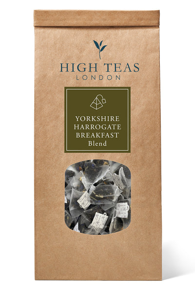 Yorkshire Harrogate Breakfast Brew (pyramid bags)-60 pyramids-Loose Leaf Tea-High Teas