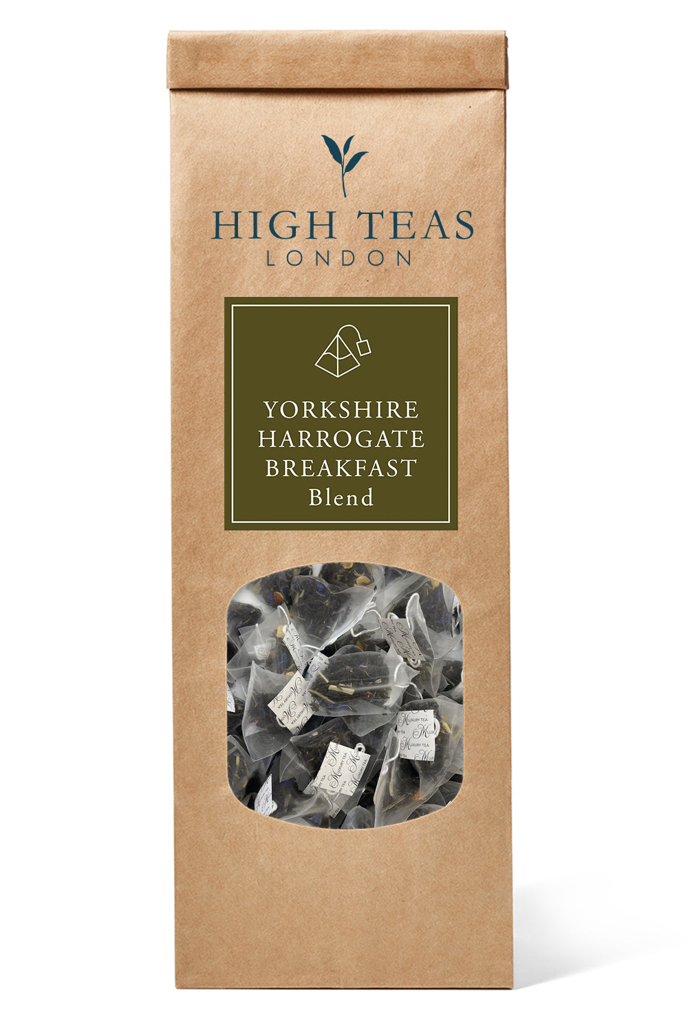 Yorkshire Harrogate Breakfast Brew (pyramid bags)-15 pyramids-Loose Leaf Tea-High Teas