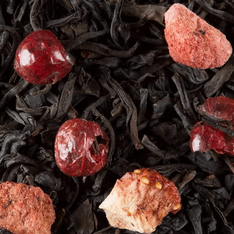 Dammann Freres, The Noir 4 Fruits Rouge (100g Tin)-Loose Leaf Tea-High Teas