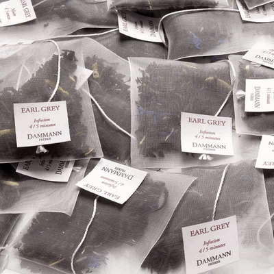 Dammann Freres, Earl Grey Yin Zhen (50 cristal sachets)-Loose Leaf Tea-High Teas