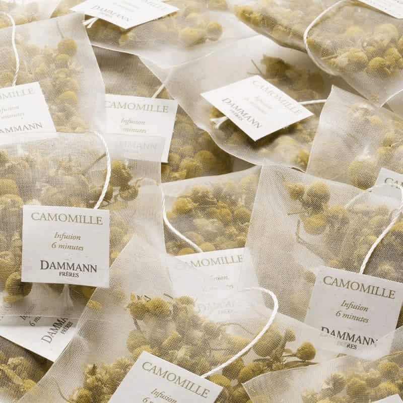 Dammann Freres, Tisanes Chamomile (25 cristal sachets)-Loose Leaf Tea-High Teas