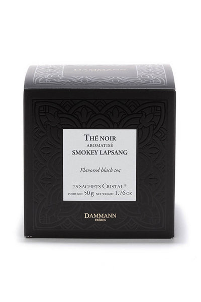 Dammann Freres, Smokey Lapsang Souchong (25 cristal sachets)-Loose Leaf Tea-High Teas