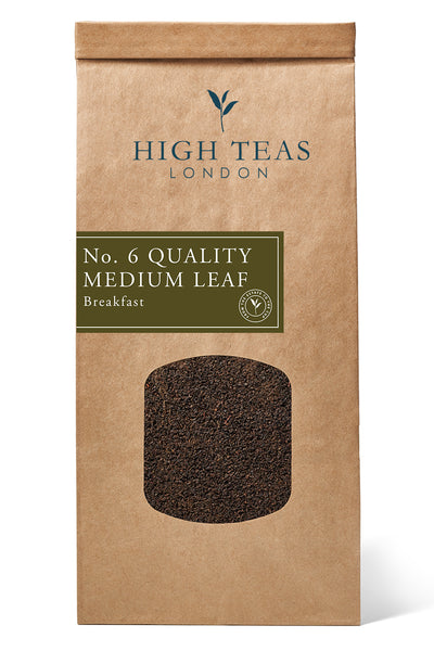 English Breakfast Blend no.6. "Quality Medium Leaf"-250g-Loose Leaf Tea-High Teas